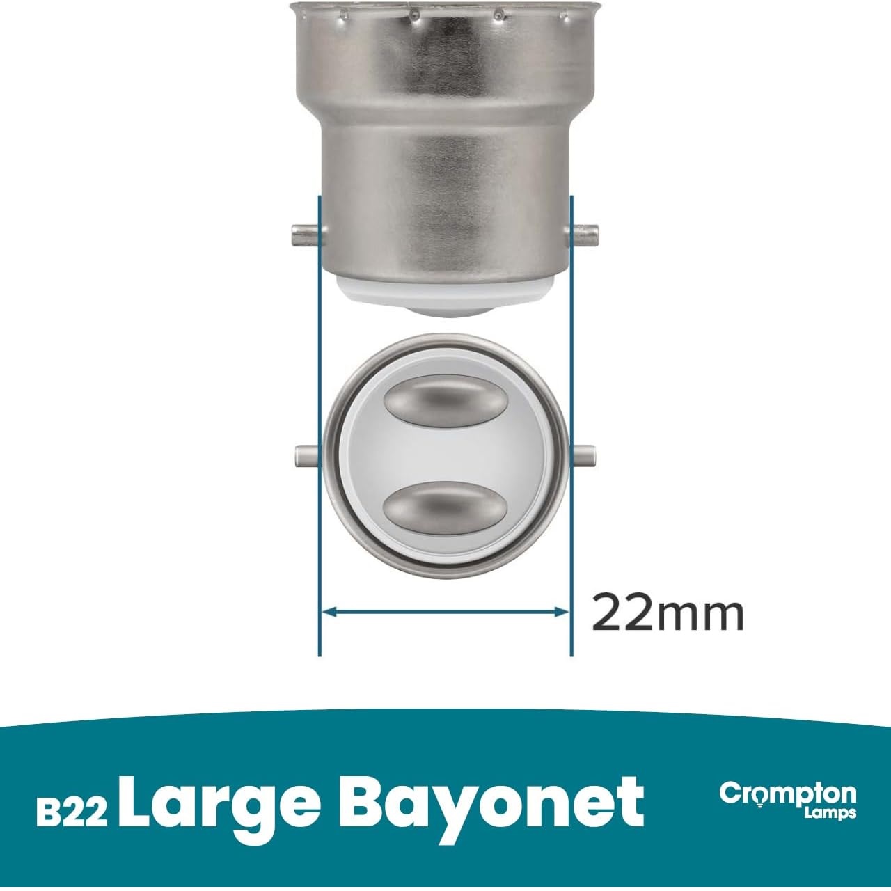 Crompton Lamps LED Thermal Plastic Candle Opal Non-Dimmable 6.5W 2700K 806LM BC-B22 - 20191 - Image 8