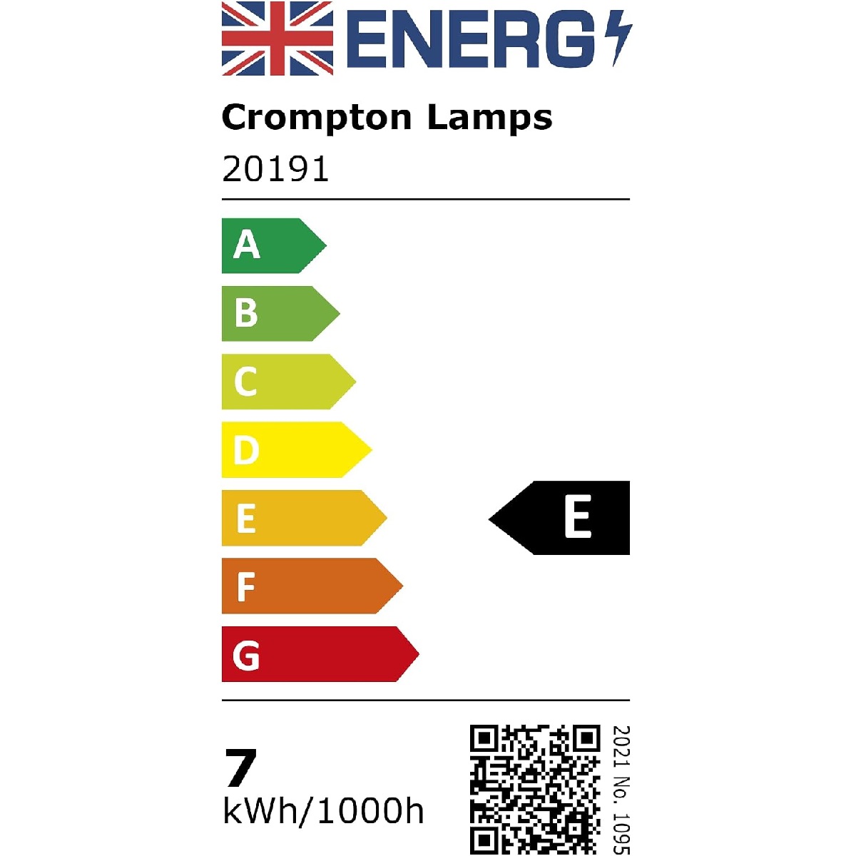 Crompton Lamps LED Thermal Plastic Candle Opal Non-Dimmable 6.5W 2700K 806LM BC-B22 - 20191 - Image 10