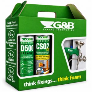 G & B Group ALL-IN-ONE Polyurethane Foam B3 Pack - FSP001