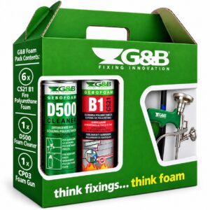 G & B Group ALL-IN-ONE Polyurethane Foam B1 Pack - FSP002