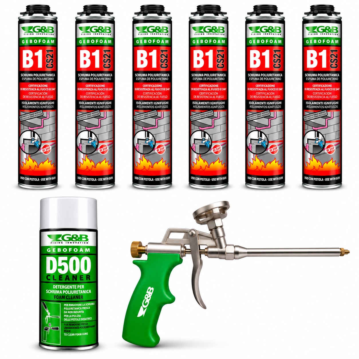 G & B Group ALL-IN-ONE Polyurethane Foam B1 Pack - FSP002 - Image 3