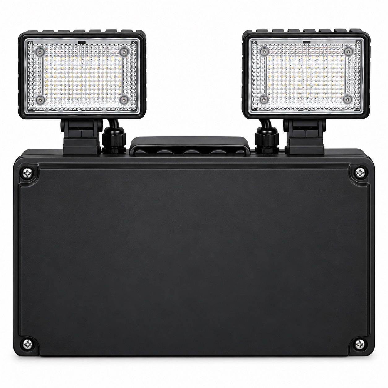 Red Arrow Juno 65 Emergency LED Twin Spot Self Test Black - JUN65/500/ST/V2/B - Image 2