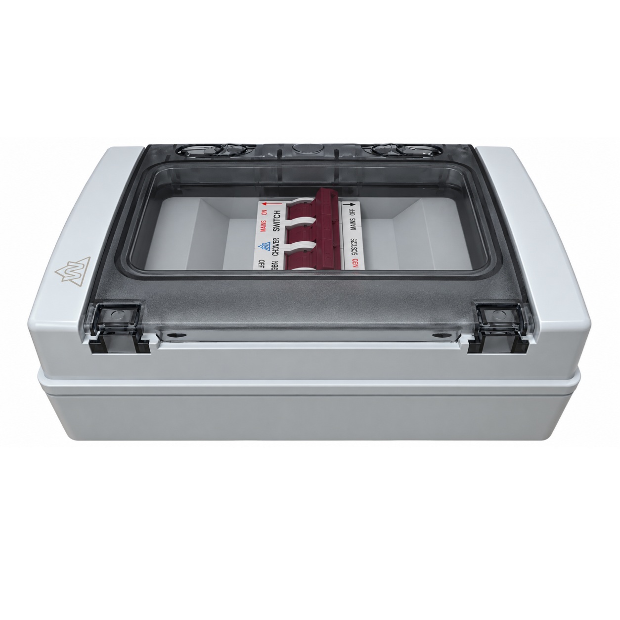 WCED 125A 4 Module Plastic Enclosed Changeover Switch IP65 – WPECOS125IP65 - Image 4